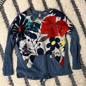 Deux par Deux Girls Front Pocket Shirt Size 5